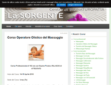 Tablet Screenshot of biosorgente.com
